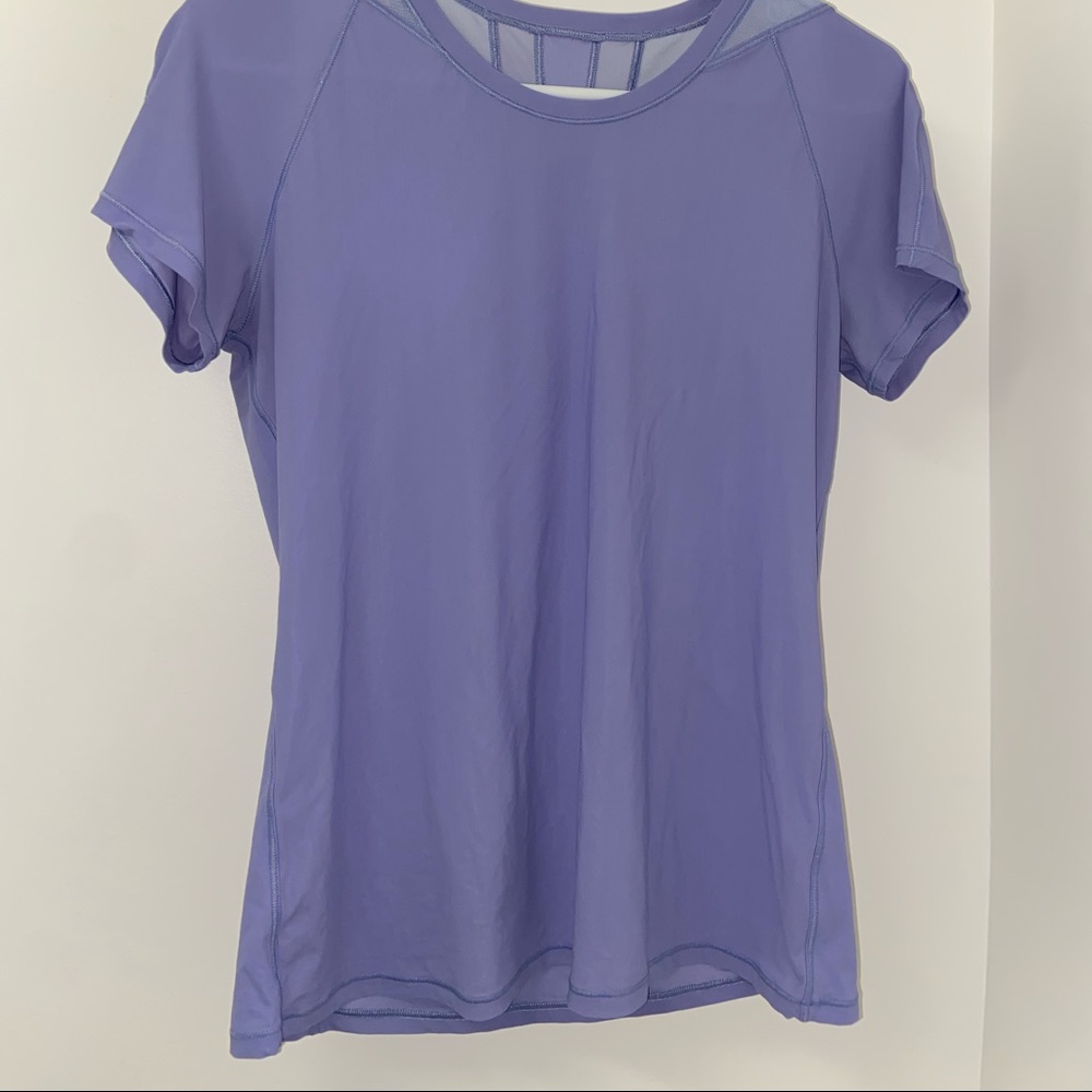 lululemon light purple athletic top lightly worn